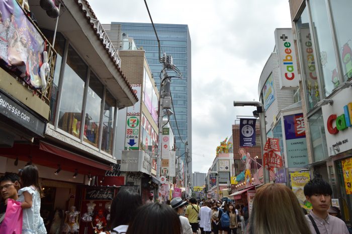 Takeshita street in Tokyo