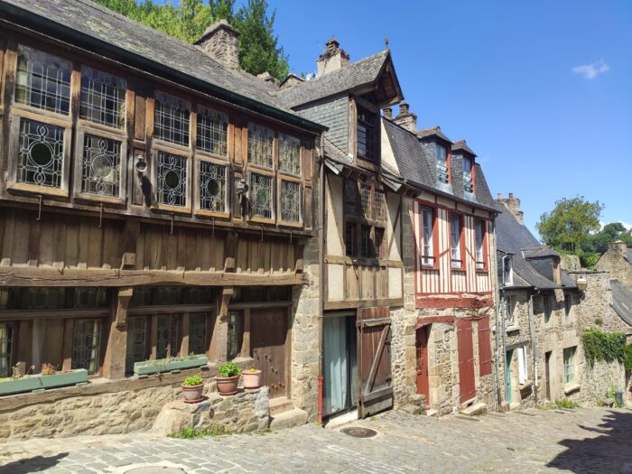 The wooden houses